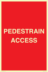 PEDESTRAIN ACCESS